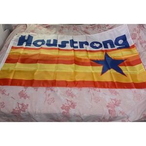 Houstrong Astros Flag Texas‎ Strong Houston Astros Mancave Garden Decor 5x3' New